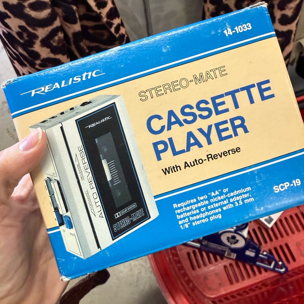 Stereo-Mate Cassette Player - NOT WORKING CONDITION